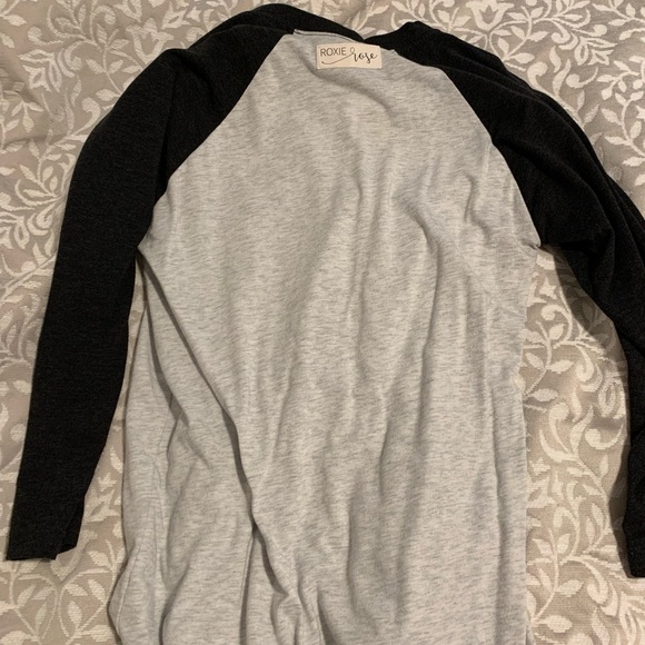 Fall Pumpkin Appliqué Raglan Shirt - Picture 3 of 3